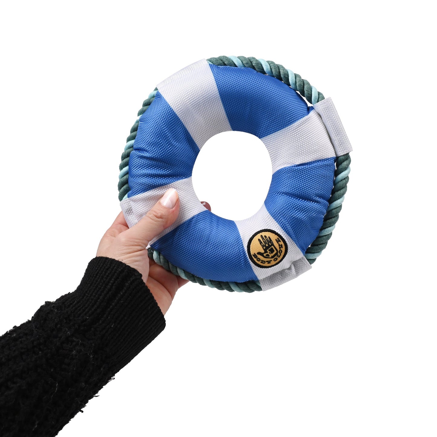 Life Ring Dog Toy - Blue