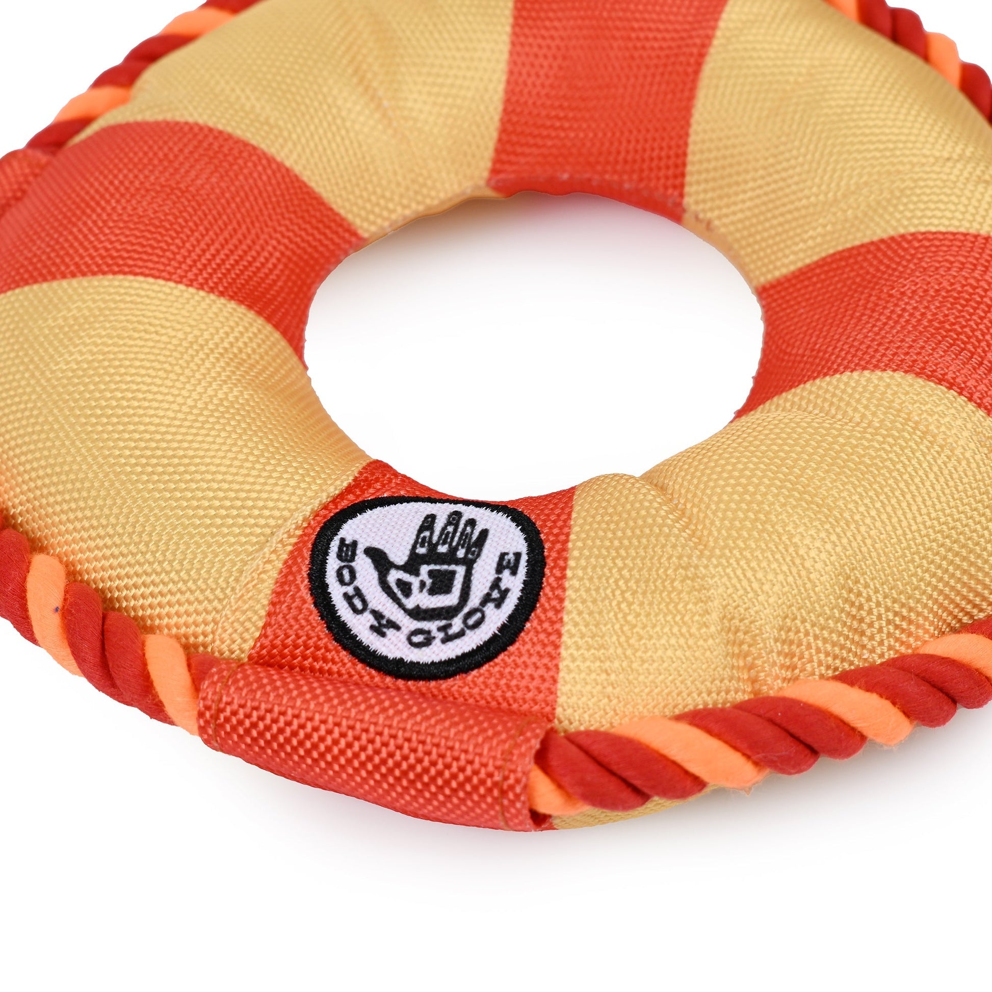 Life Ring Dog Toy - Orange