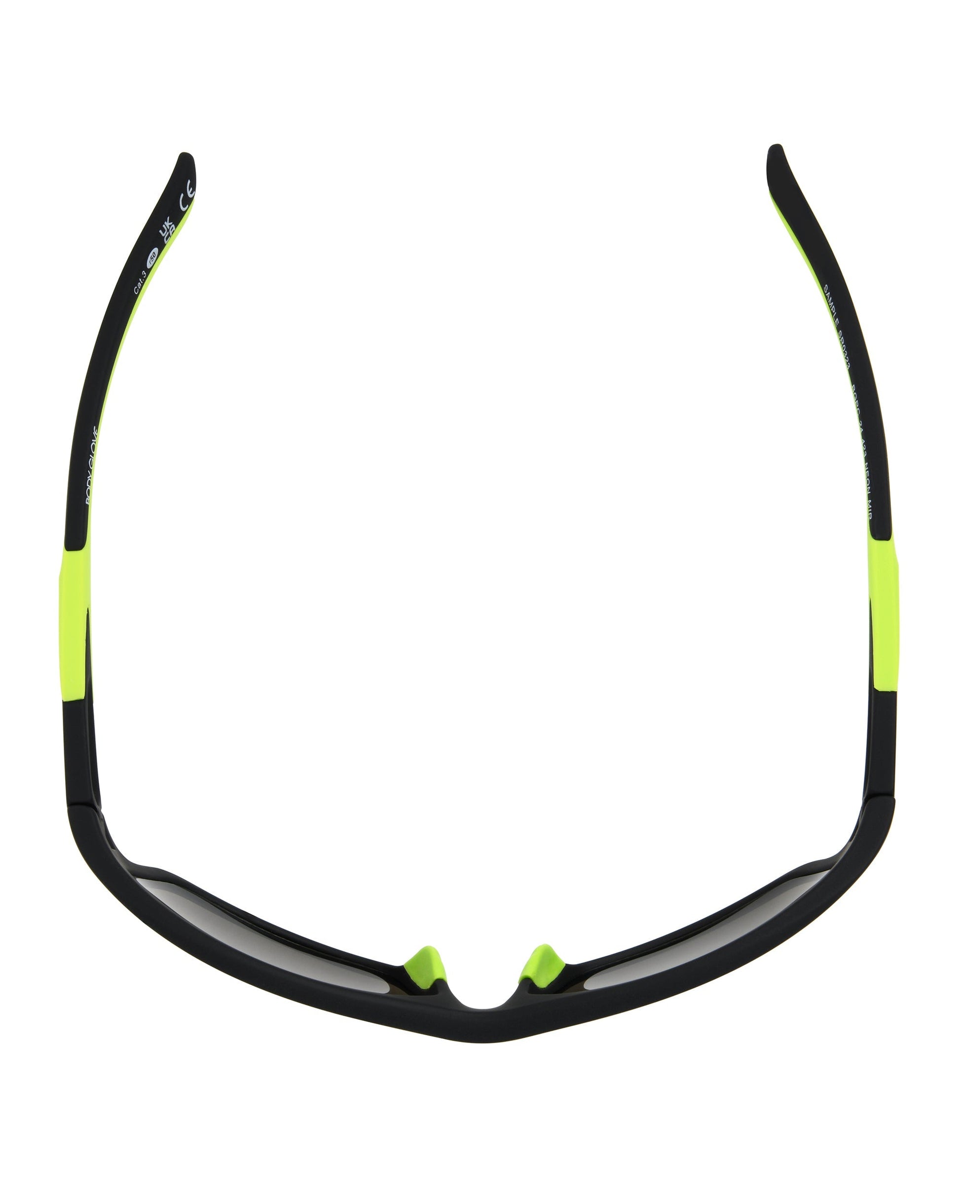 Oceanic Wrap Sunglasses - Black