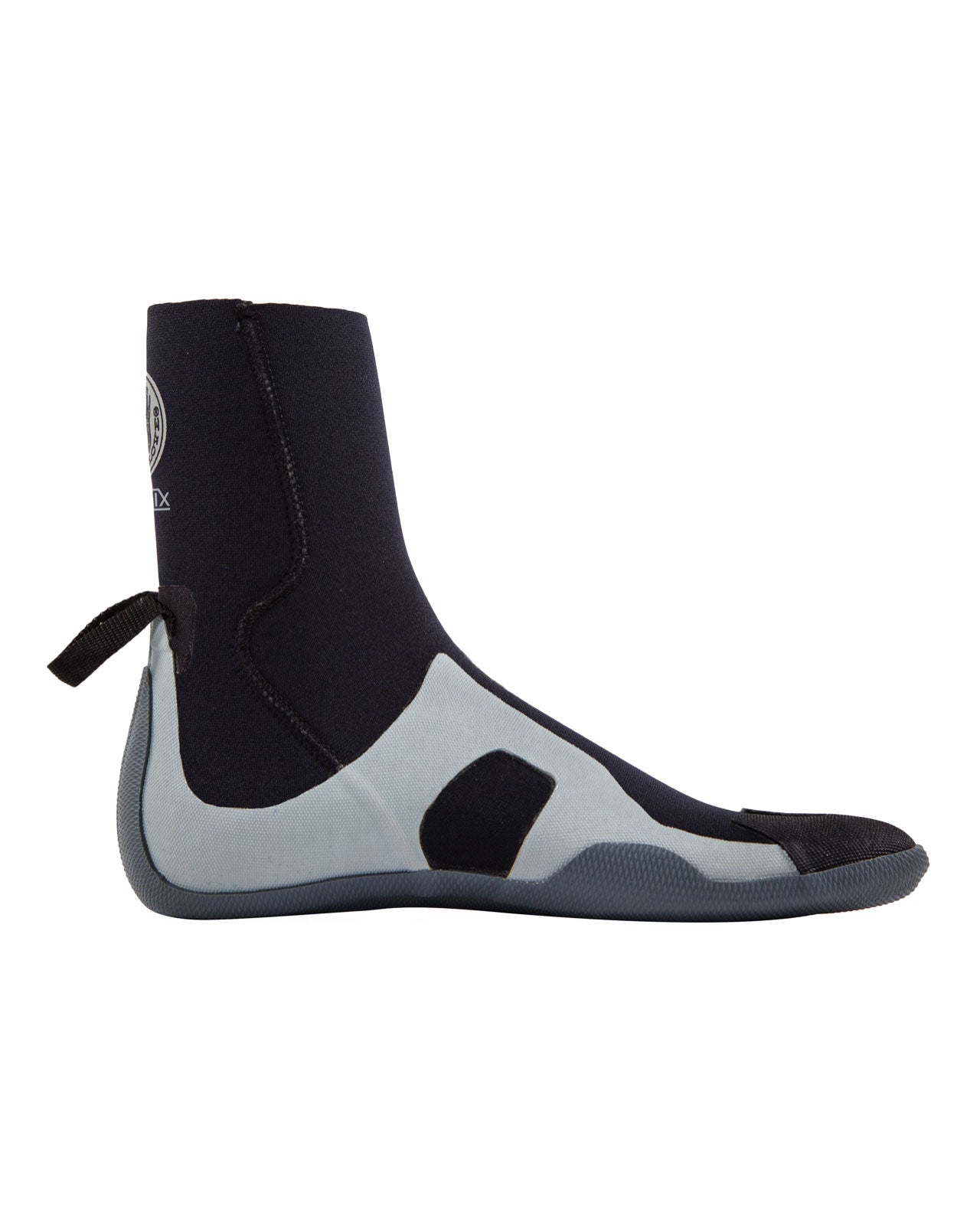3mm Phoenix Round-Toe Bootie - Black