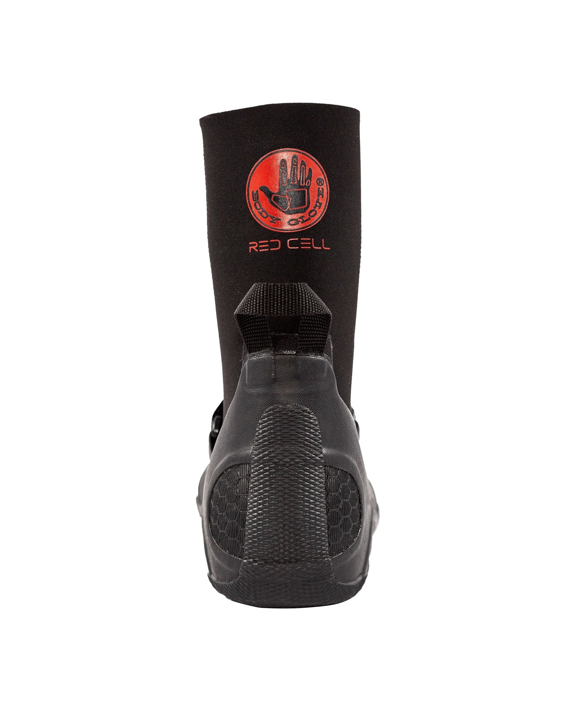 8mm Red Cell Bootie - Black