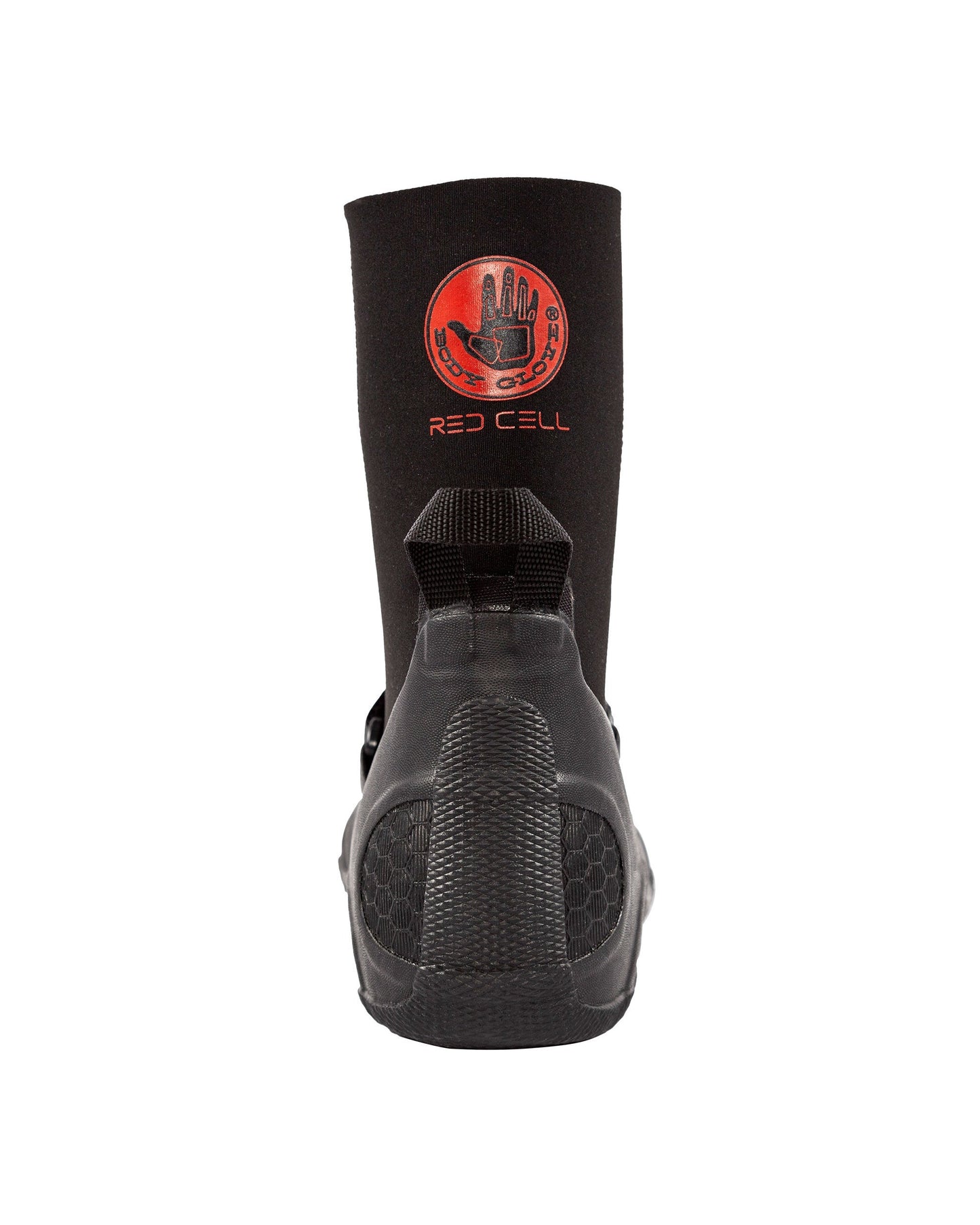 5mm Red Cell Bootie - Black