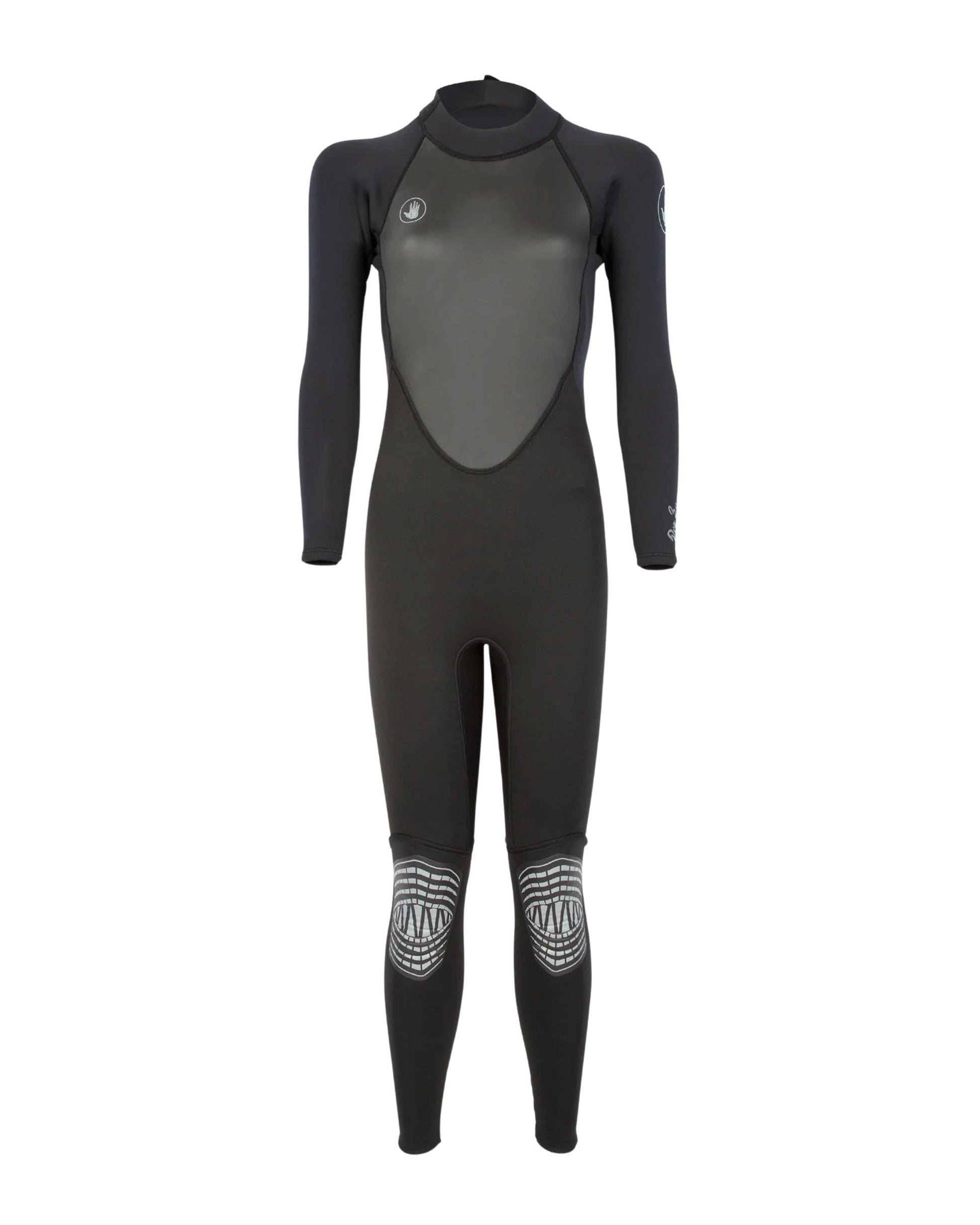 Women's Pro 3 Back Zip Fullsuit 3/2mm - Black
