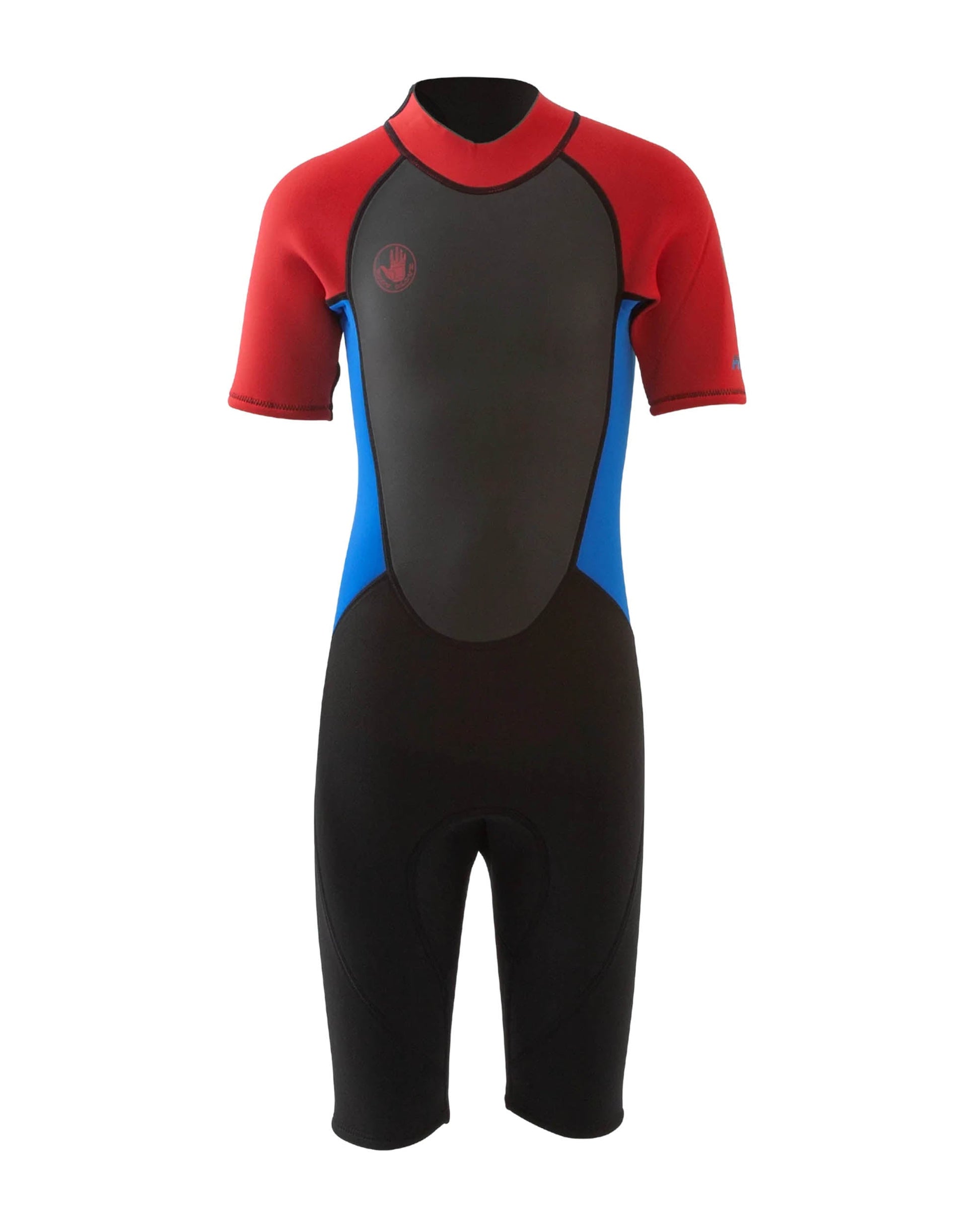 Junior Pro 3 Back Zip Springsuit 2/1mm - Red