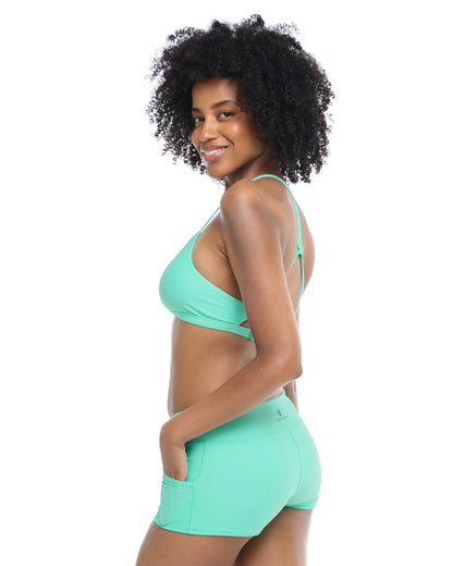 Smoothies Rider Cross-Over Shorts - Sea Mist
