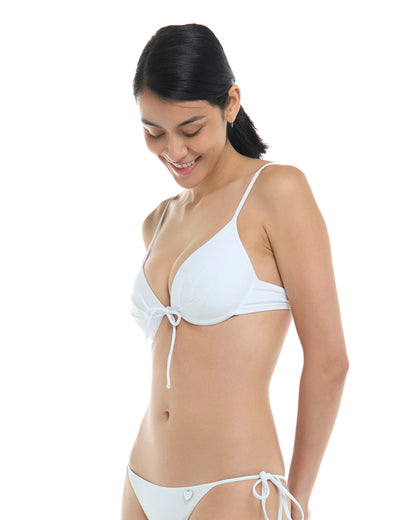 Smoothies Greta Bikini Top - Snow