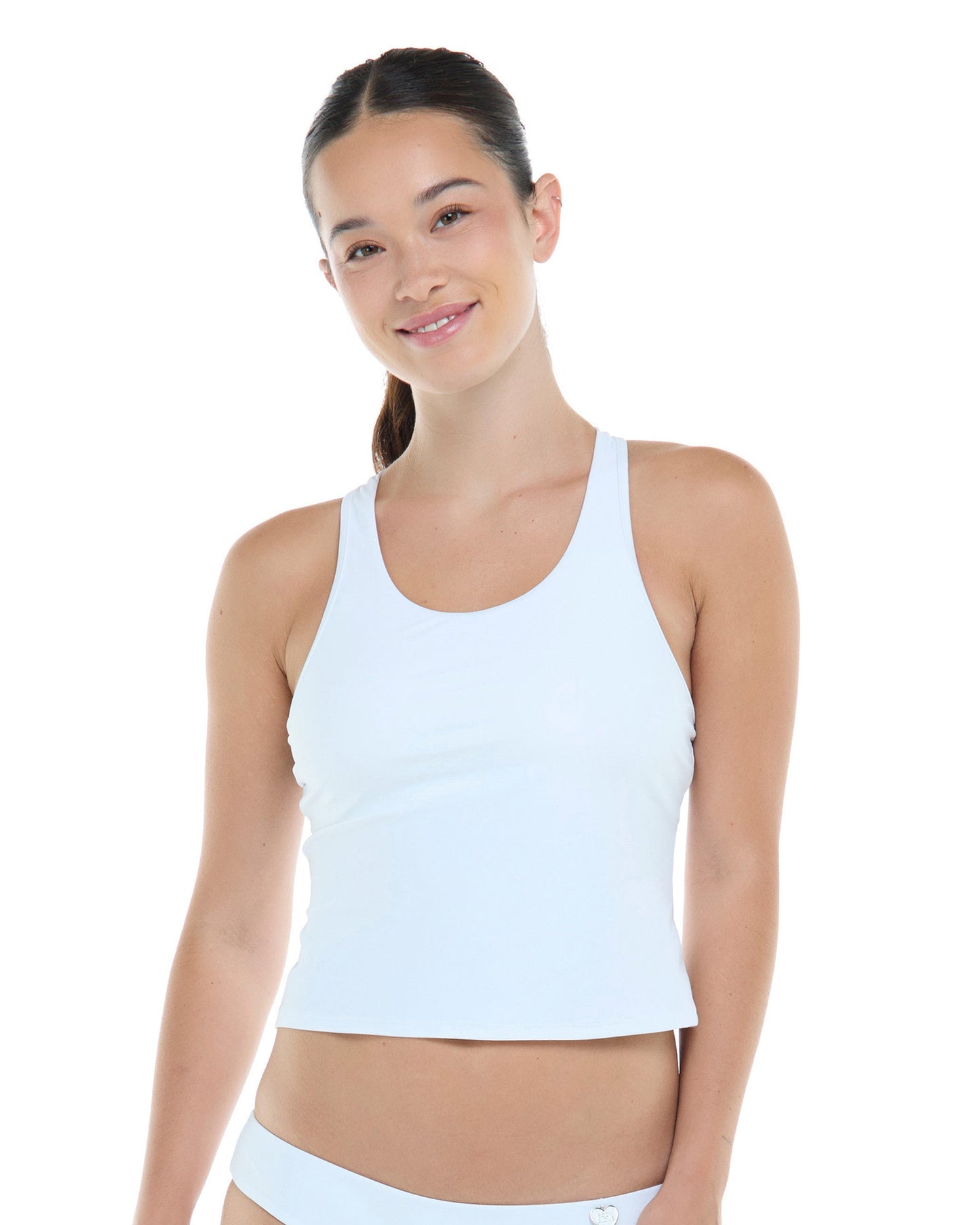 Smoothies Reva Crop Top - Snow