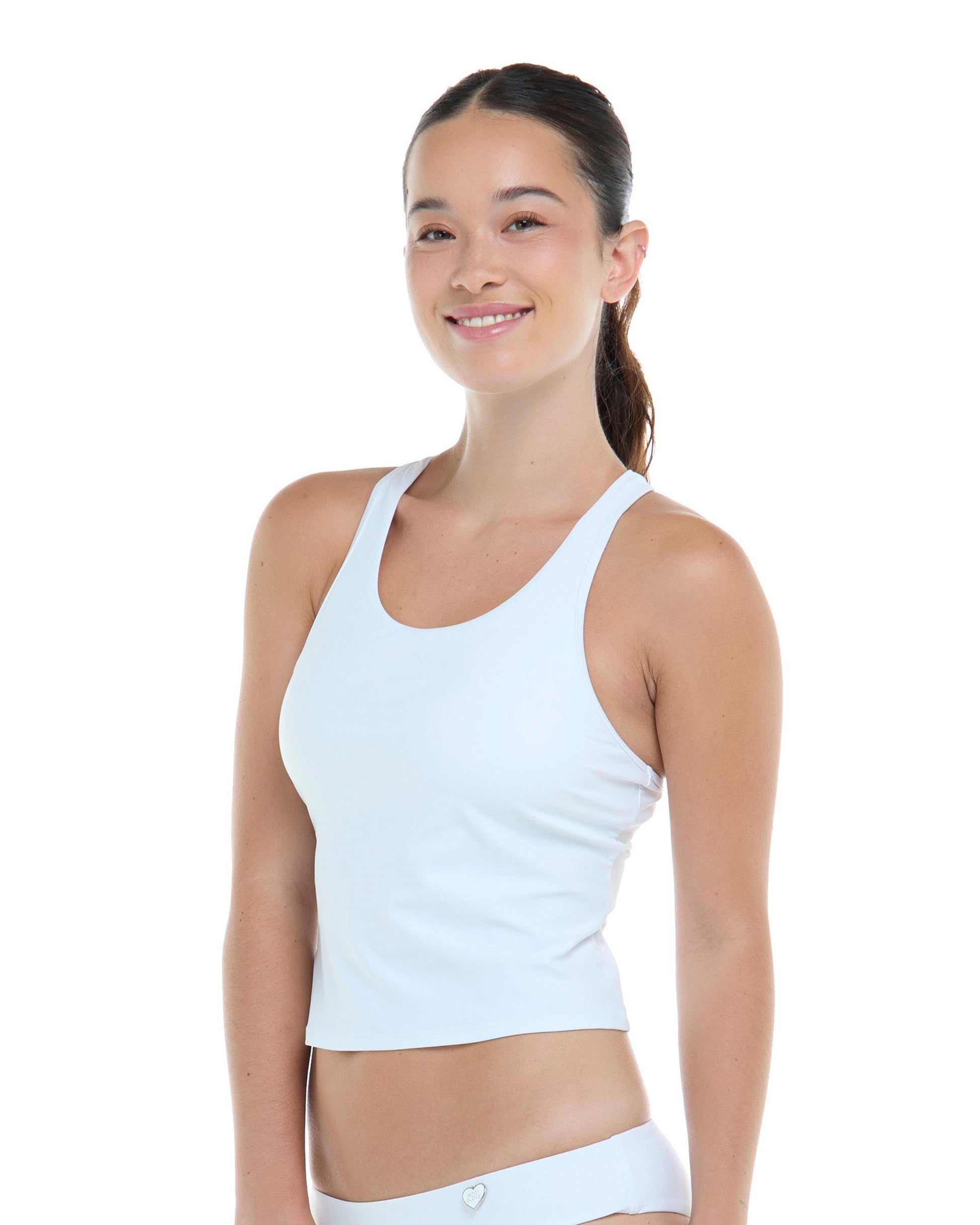 Smoothies Reva Crop Top - Snow