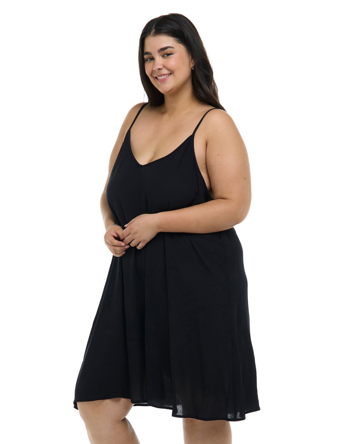 Nicole Dress Plus Size - Black