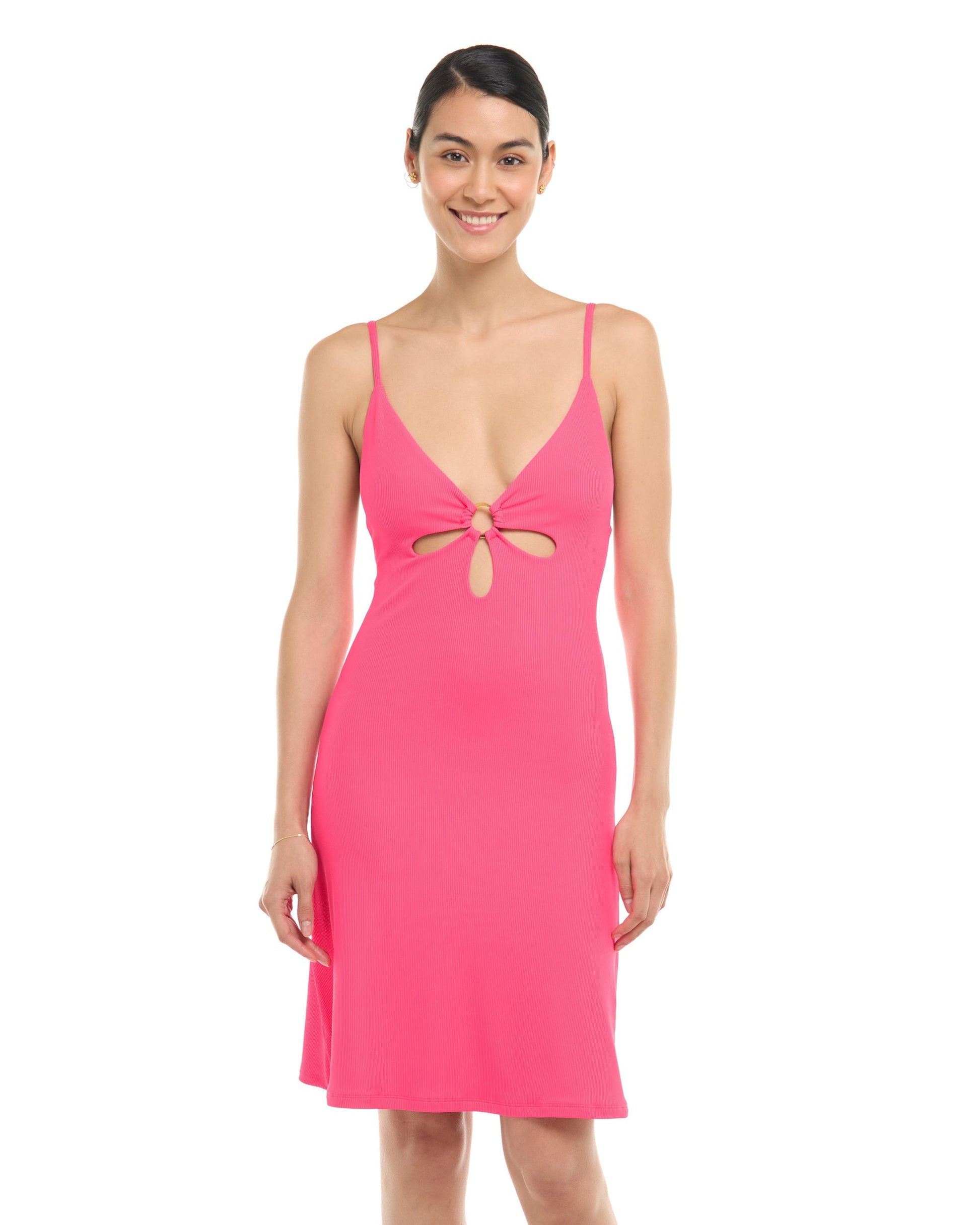 Valencia Cover-Up Dress - Bubble Gum