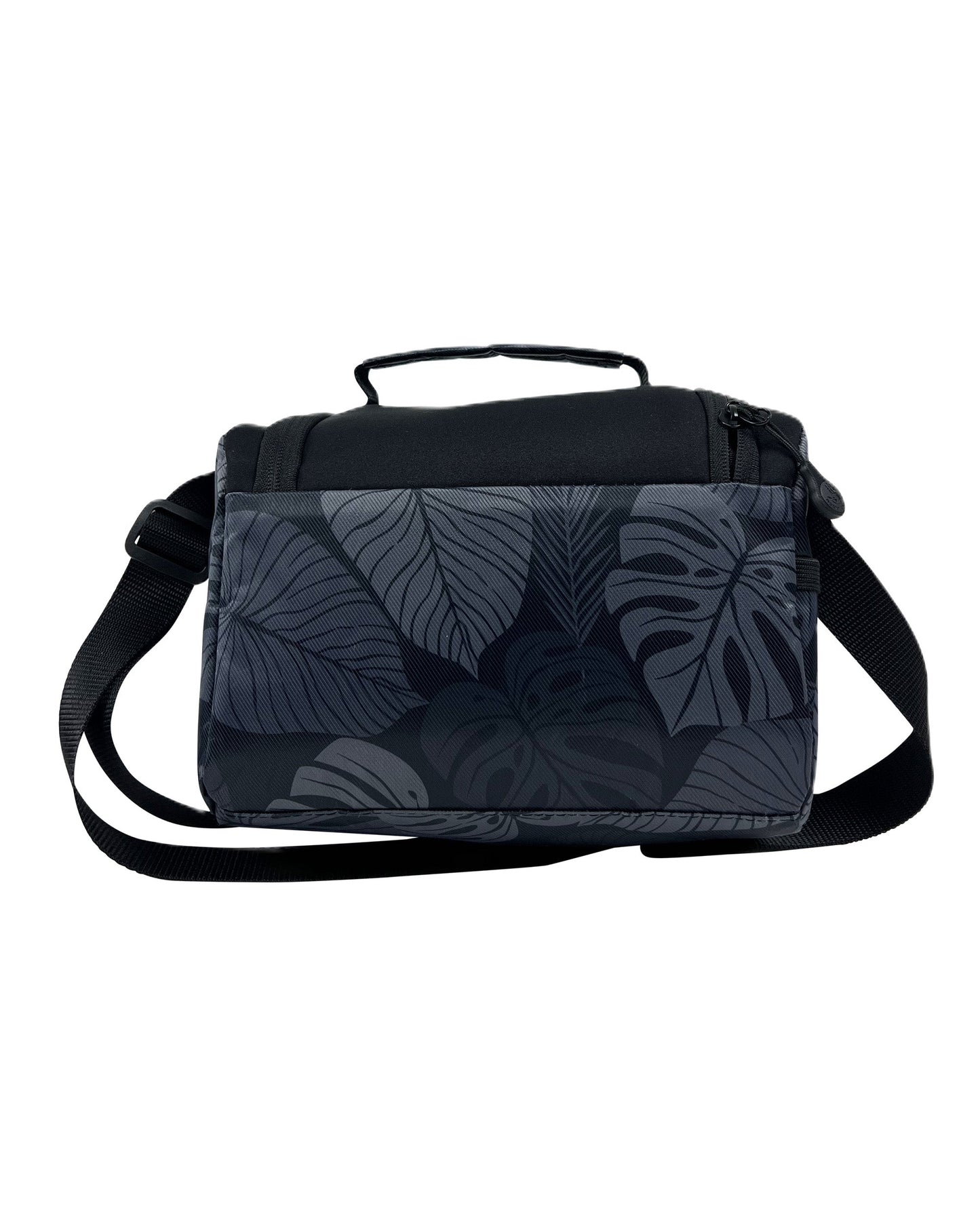 Zip Top Lunch Tote - Black