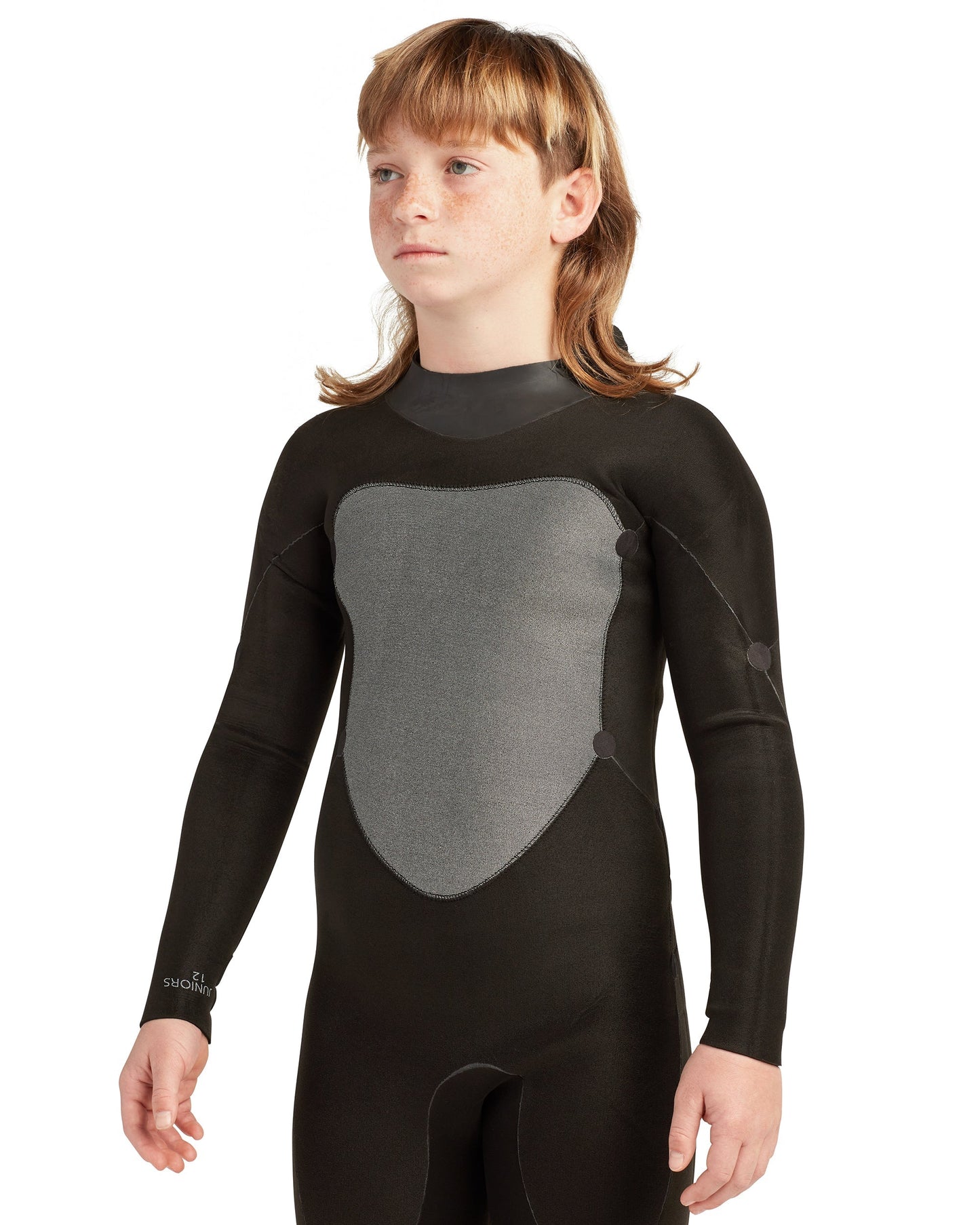 Phoenix 3/2mm Back-Zip Youth Fullsuit - Black