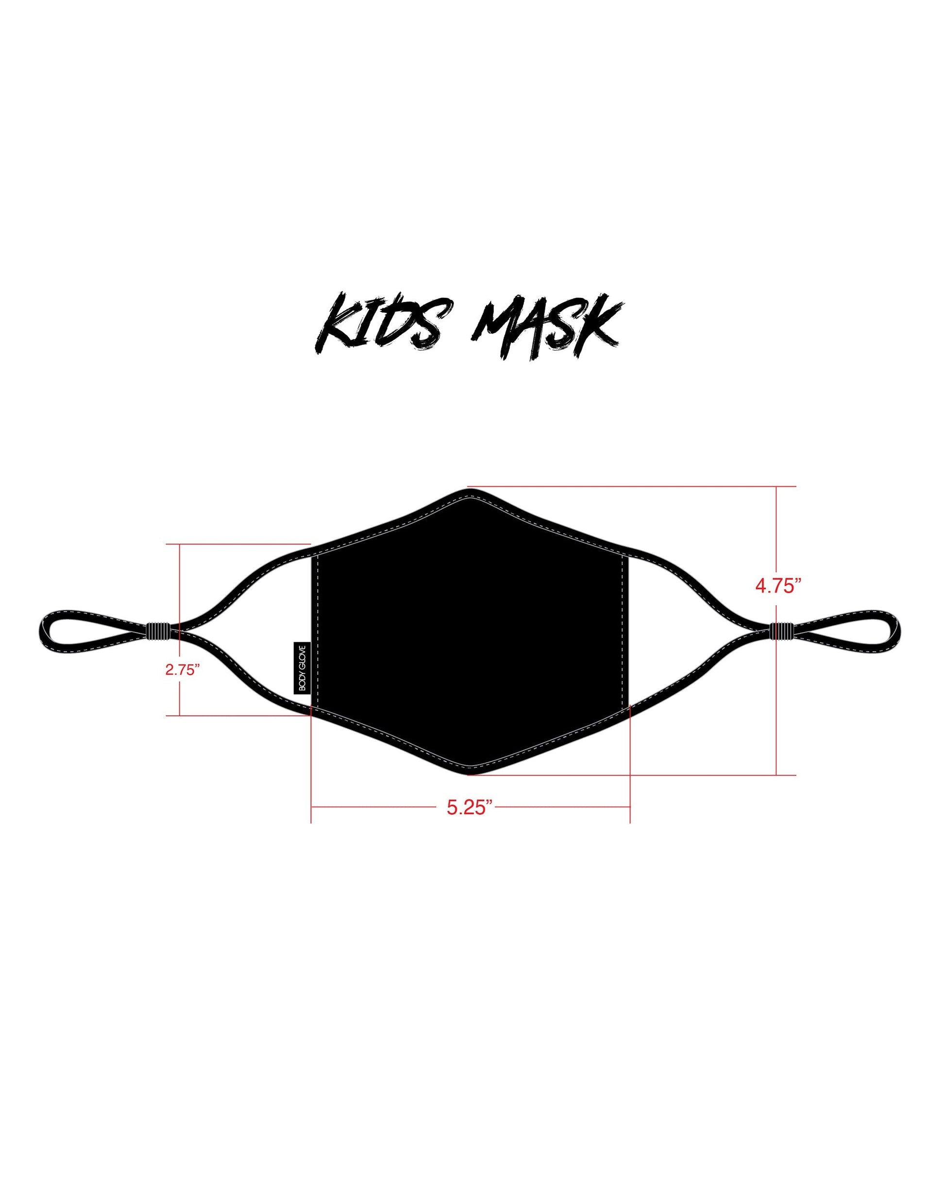 Kids' 3-Piece Face Mask Set - Logo, Make Waves, Surf Print